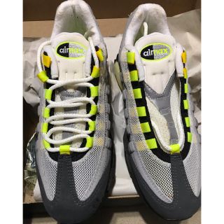 ナイキ(NIKE)の KicksK様専用ナイキ「ネオンイエロー」エアーマックス95発売当時物です‼︎(スニーカー)