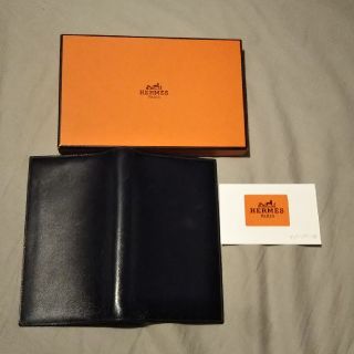 エルメス(Hermes)のエルメス 手帳カバー 黒(その他)