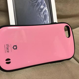 アイフォーン(iPhone)の美品 IFACE ピンク (iPhoneケース)