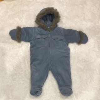 プチバトー(PETIT BATEAU)のプチバトー  12m/74㎝ ジャンプスーツ カバーオール(カバーオール)