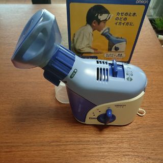 オムロン(OMRON)のオムロン スチームさわ 箱、説明書あり(加湿器/除湿機)