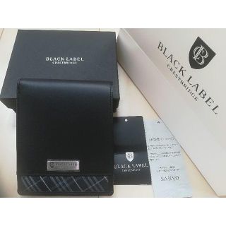 ブラックレーベルクレストブリッジ(BLACK LABEL CRESTBRIDGE)の【新品】牛皮レザー 二つ折りウォレット ブラックレーベル クレストブリッジ(折り財布)