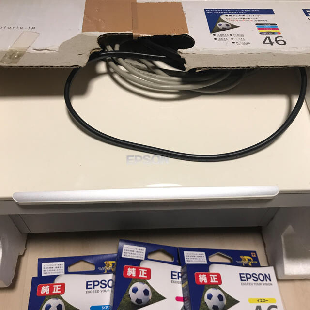 EPSON(エプソン)の（Sさん専用）エプソン カラリオ PX-401A プリンター スマホ/家電/カメラのPC/タブレット(PC周辺機器)の商品写真