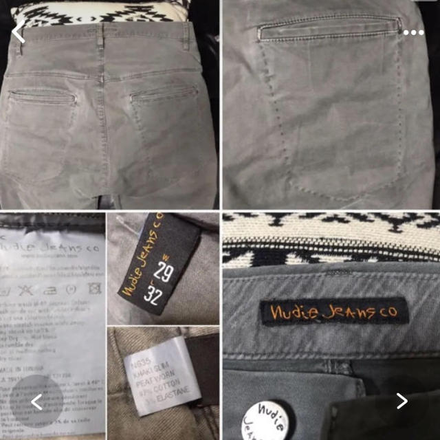 Nudie Jeans(ヌーディジーンズ)のNudie Jeans khaki slim W29 メンズのパンツ(デニム/ジーンズ)の商品写真