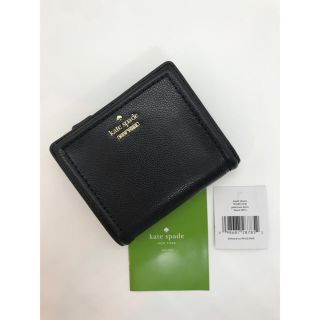 ケイトスペードニューヨーク(kate spade new york)の新品‼️ケイトスペード 折財布 ブラック(財布)