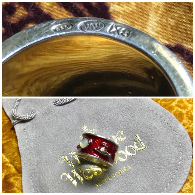 Vivienne Westwood - ヴィヴィアン キングリング レッド XSの Vivienne Westwood - ヴィヴィアン キングリング レッド XSの