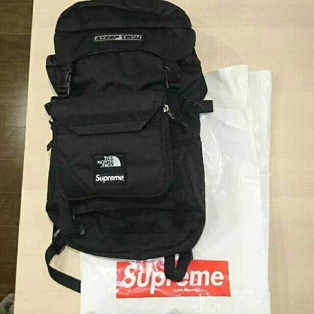 Supreme north face steep tech バックパック 黒