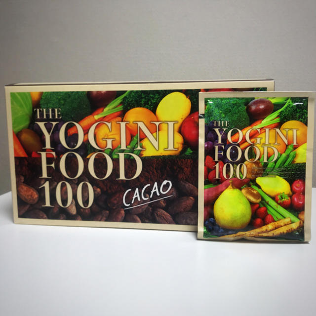 新発売＊カカオ味YOGINI FOOD100ヨギーニフード100+プレーン1袋 ...