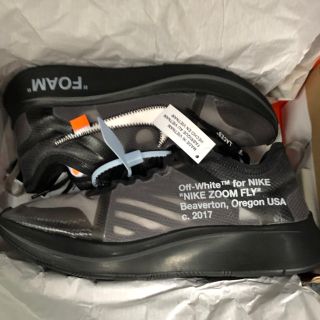 ナイキ(NIKE)のズームフライ NIKE off-white 28cm(スニーカー)