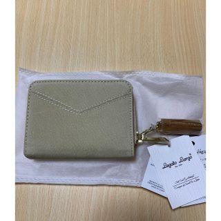 ハコ(haco!)のhaco! 小さいふ 二つ折り財布 アイボリー 【新品】(財布)