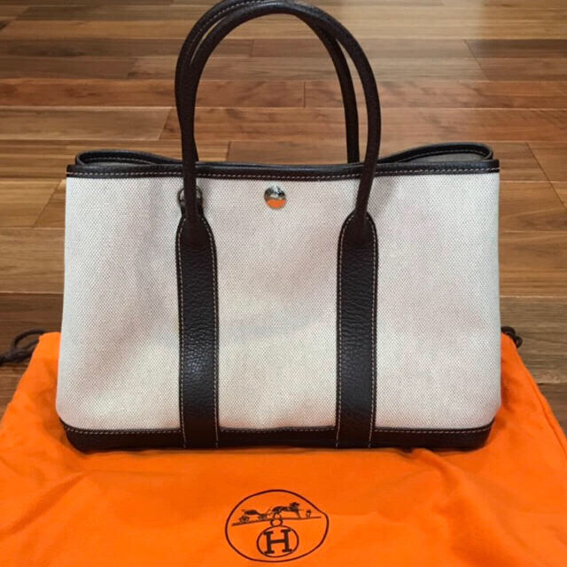 Hermes(エルメス)の★ひまわり様専用★ エルメス ガーデンパーティー TPM H刻 マロン レディースのバッグ(トートバッグ)の商品写真