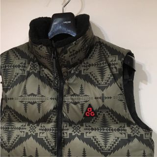 極美品 NIKE ACG×PENDLETON 別注ダウンベスト M