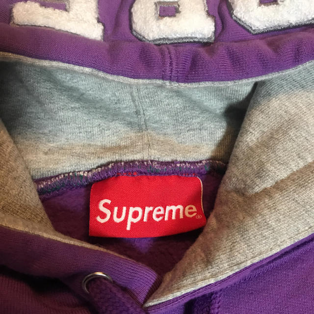 Supreme(シュプリーム)のsupreme paneled hooded  sweatshirt Lサイズ メンズのトップス(パーカー)の商品写真