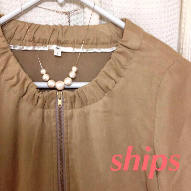 SHIPS(シップス)のships♡ノーカラージャケット レディースのジャケット/アウター(ノーカラージャケット)の商品写真