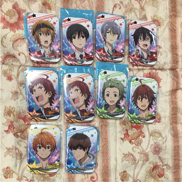 アイドルマスター sideM 缶バッジ プライズ エンタメ/ホビーのアニメグッズ(バッジ/ピンバッジ)の商品写真