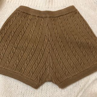 ヘザー(heather)のHeather ニットパンツ(ショートパンツ)