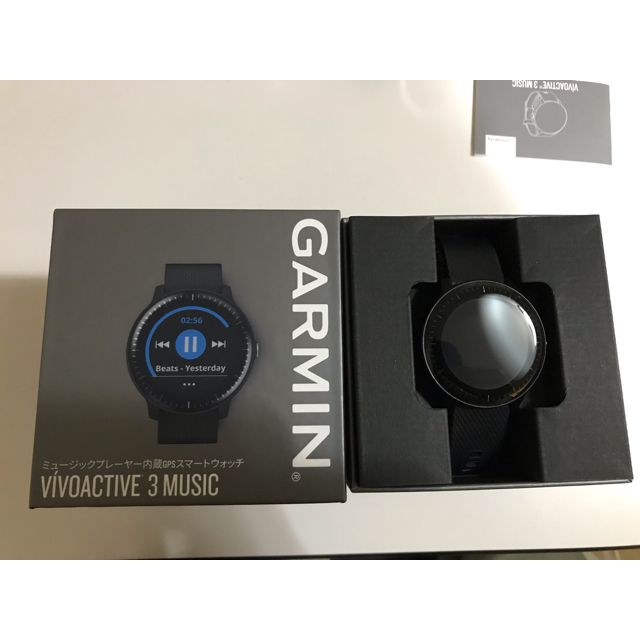 GARMIN(ガーミン)のGARMIN vivoactive 3 music 美品 スポーツ/アウトドアのトレーニング/エクササイズ(トレーニング用品)の商品写真