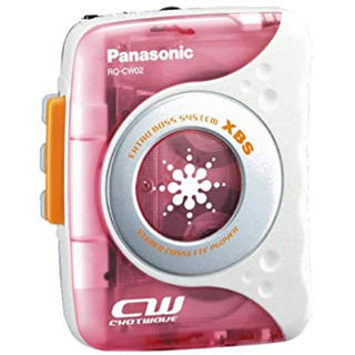 パナソニック(Panasonic)の【中古品】Panasonic RQ-CW02 ポータブルカセットプレーヤー(ポータブルプレーヤー)