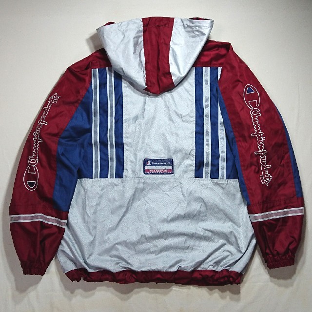 Champion(チャンピオン)のchampion　チャンピオン　マルチカラー　ナイロン パーカー　ジャケット メンズのジャケット/アウター(ナイロンジャケット)の商品写真