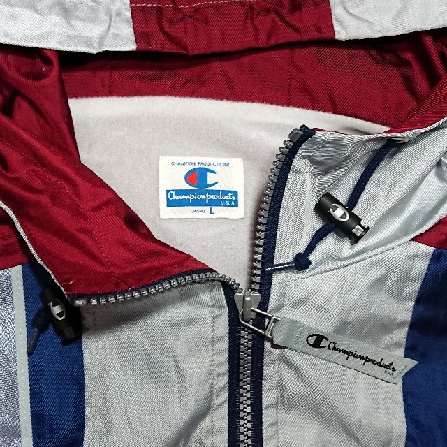 Champion(チャンピオン)のchampion　チャンピオン　マルチカラー　ナイロン パーカー　ジャケット メンズのジャケット/アウター(ナイロンジャケット)の商品写真