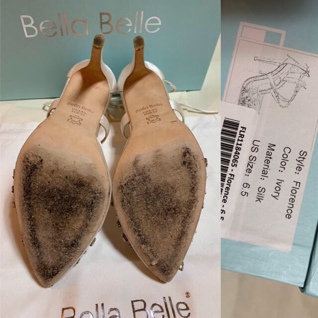 Vera Wang(ヴェラウォン)の【特別割引中☆】bellabelle ベラベレ ウェディングシューズ レディースの靴/シューズ(ハイヒール/パンプス)の商品写真