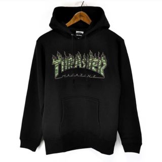 スラッシャー(THRASHER)の新品 THRASHER スラッシャー パーカー  M タイガーカモ柄(パーカー)