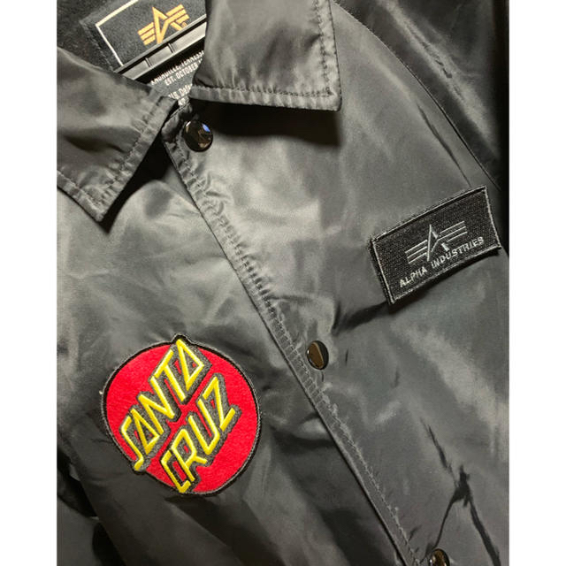 ALPHA INDUSTRIES(アルファインダストリーズ)のサンタクルーズ コーチジャケット メンズのジャケット/アウター(ナイロンジャケット)の商品写真