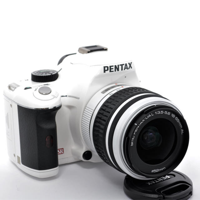 ☆Wi-Fiでスマホへ☆コンパクト＆簡単操作♬PENTAX K-mレンズセット-