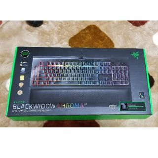 レイザー(LAZER)の【美品】Razer BlackWidow Chroma v2 英字配列(PC周辺機器)