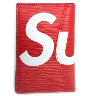 シュプリーム(Supreme)のLOUIS VUITTON × SUPREME 名刺入れ カードケース(名刺入れ/定期入れ)