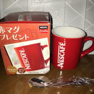 ネスレ(Nestle)のネスカフェ 赤マグ(グラス/カップ)