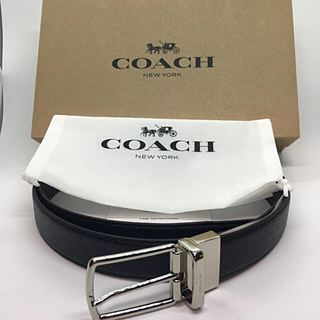コーチ(COACH)のコーチ COACH 革製 ベルト メンズ 新品 未使用(ベルト)