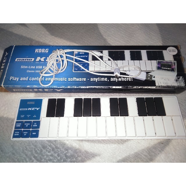 KORG(コルグ)のKORG nano KEY 楽器のDTM/DAW(MIDIコントローラー)の商品写真