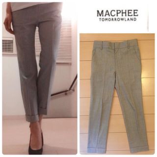 トゥモローランド(TOMORROWLAND)のMACPHEE パンツ(クロップドパンツ)