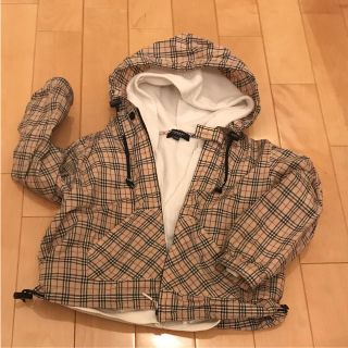 バーバリー(BURBERRY)の【早い者勝ち】バーバリー  3way  ブルゾンパーカー  110(ジャケット/上着)