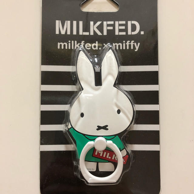 MILKFED.(ミルクフェド)のai様専用  MILKFED×ミッフィー スマホリング スマホ/家電/カメラのスマホアクセサリー(その他)の商品写真