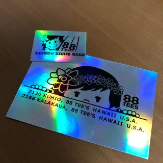 エイティーエイティーズ(88TEES)の88teesステッカー＆ポストカードセット(シール)