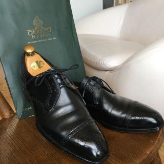 クロケットアンドジョーンズ(Crockett&Jones)のCrocket&Jones ハンドグレード THIERRY 6E 半カラス(ドレス/ビジネス)