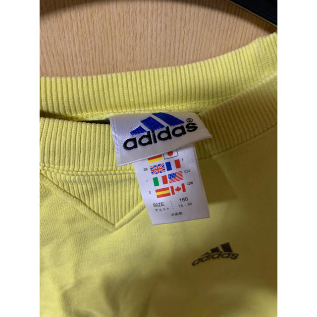 adidas(アディダス)のadidasトレーナー キッズ/ベビー/マタニティのキッズ服男の子用(90cm~)(ジャケット/上着)の商品写真