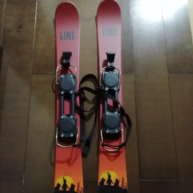 【値下げ】スキーボード(99㎝) LINE ショートスキー | フリマアプリ ラクマ
