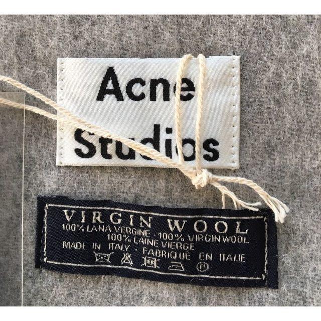 旧タグ】 アクネ ストール ライトグレー AcneStudios マフラー 旧タグ】 アクネ ストール ライトグレー AcneStudios マフラー