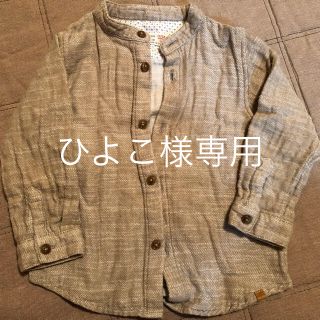 ザラキッズ(ZARA KIDS)のZARA  baby boy シャツ 86(シャツ/カットソー)