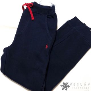 ポロラルフローレン(POLO RALPH LAUREN)の2018年新作 ラルフローレン 裏起毛スウェットパンツ ネイビー 150(パンツ/スパッツ)