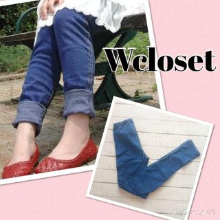 ダブルクローゼット(w closet)の【新品未使用】Wcloset♡パギンス(デニム/ジーンズ)