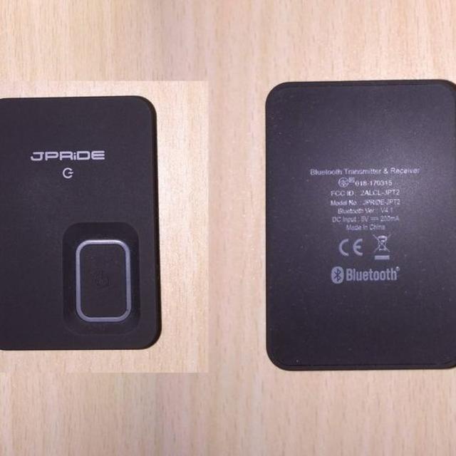 JPRiDE JPT2 Bluetooth トランスミッター レシーバー スマホ/家電/カメラのオーディオ機器(その他)の商品写真