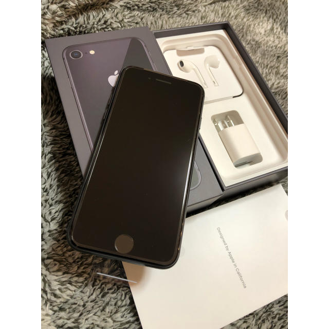 iPhone8 64GB ブラックスマホ/家電/カメラ