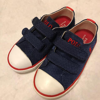 ポロラルフローレン(POLO RALPH LAUREN)の【a❤︎mama様専用】POLO ラルフローレン ネイビー 14センチ(スニーカー)