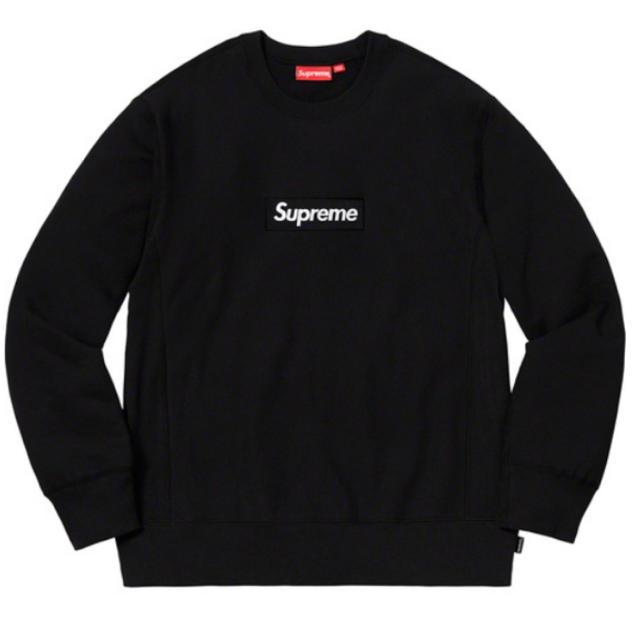 黒 M supreme Box Logo Crewneck Sweatshirt 大人気新作 stockshoes.co