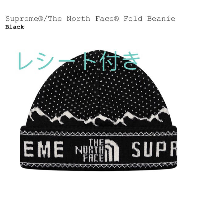 メンズsupreme the north face fold beanie ①