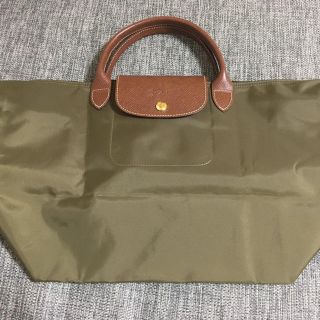 ロンシャン(LONGCHAMP)の【しおしお様専用】ロンシャン ル プリアージュ ハンドバッグM カーキ (トートバッグ)